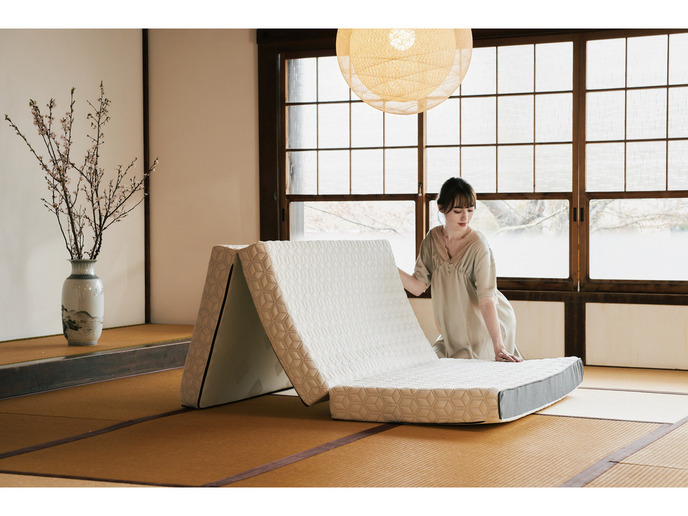 【セット商品】ラグフォートマットレス 三つ折りタイプ+ラグフォートピロー 詳細画像